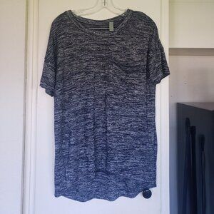 Blue & White Top Rag & Bone Jean Top Size S High Low